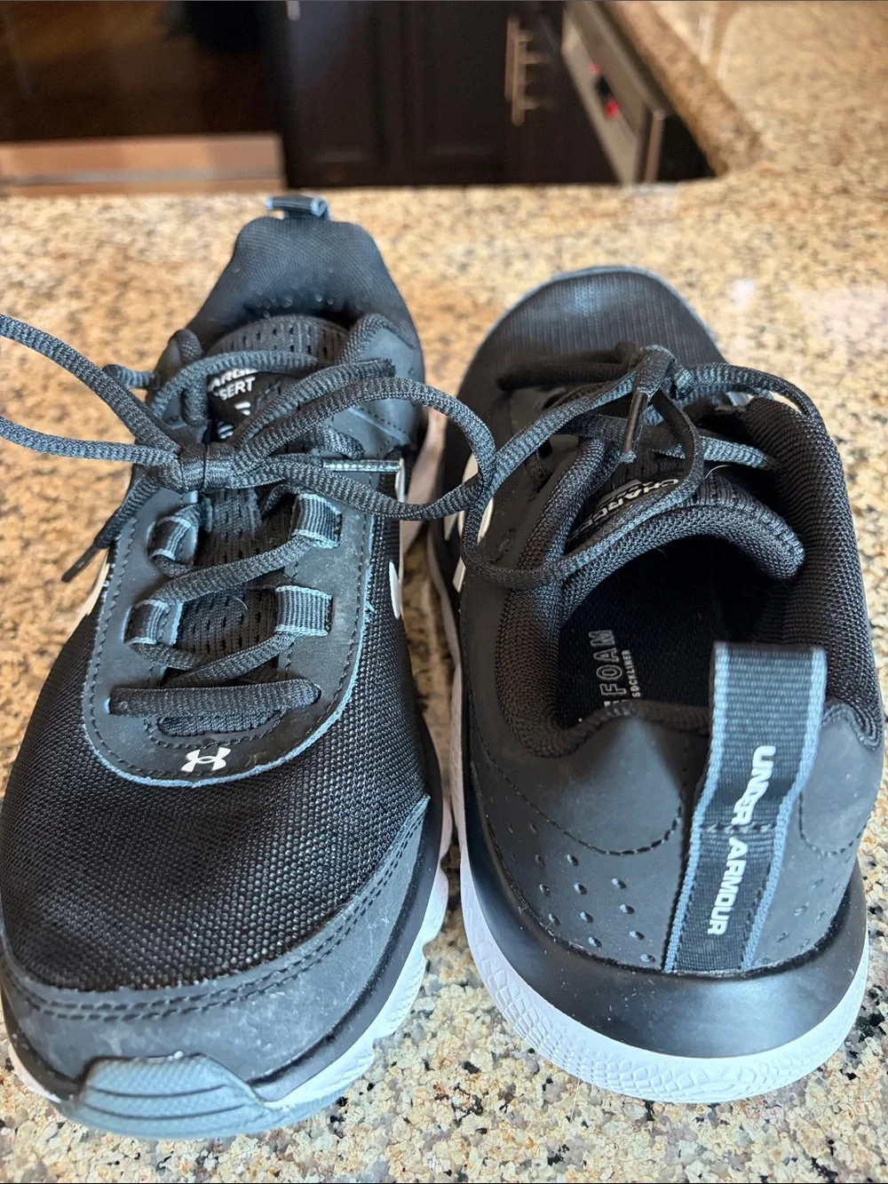 Under Armour Women’s Black Athletic Running Shoes